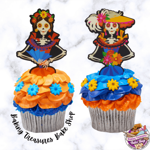 Dia de los Muertos "Day of the Dead" Toppers