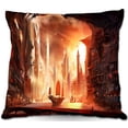 thumbnail image 1 of DiaNoche Designs Throw Pillows from Artist Alex Ruiz - Future Harbor Sailing, 1 of 1