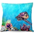 thumbnail image 1 of DiaNoche Designs Throw Pillows from Artist Brazen Design Studio - Sea Turtle, 1 of 1