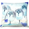 thumbnail image 1 of DiaNoche Designs Throw Pillows from Artist Dawn Derman - Meet the Sanderlings, 1 of 1
