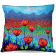 thumbnail image 1 of DiaNoche Designs Throw Pillows from Artist John Nolan - Poppy Cluster I, 1 of 1
