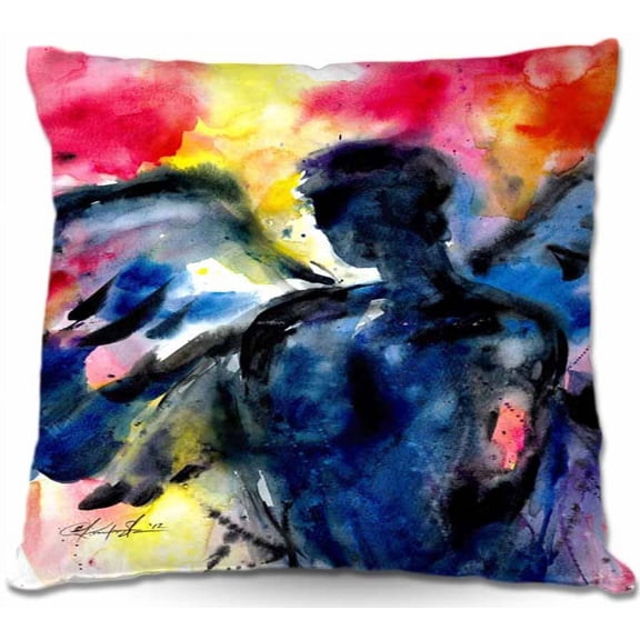DiaNoche Designs Throw Pillows from Artist Kathy Stanion - Angel III