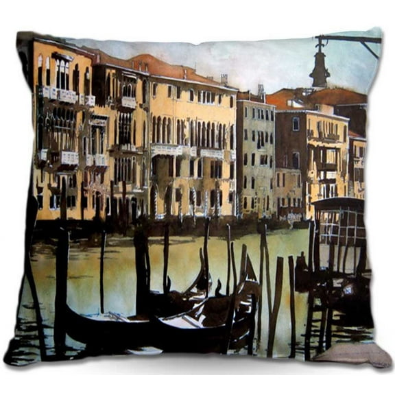 DiaNoche Designs Throw Pillows from Artist Martin Taylor - Views Over Venice