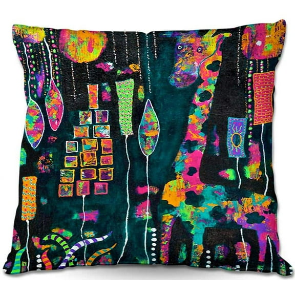 DiaNoche Designs Throw Pillows from Artist Michele Fauss - George Was to Fabulous