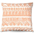 thumbnail image 1 of DiaNoche Designs Throw Pillows from Artist Organic Saturation - Boho Coral Aztec, 1 of 1