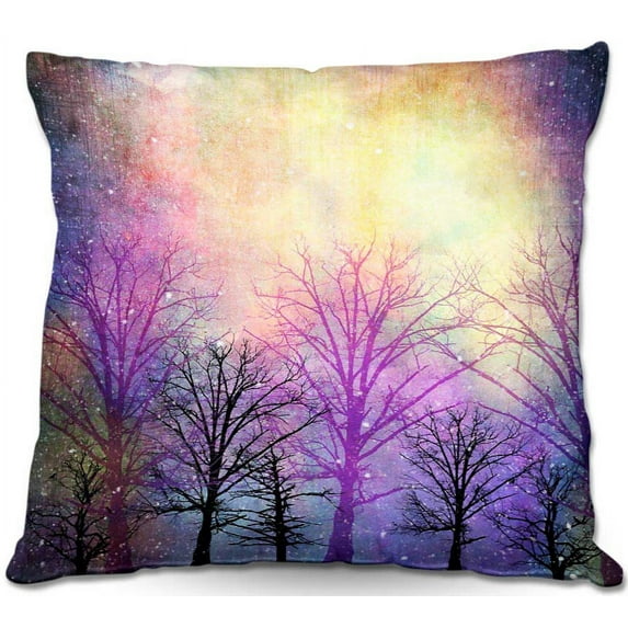 DiaNoche Designs Throw Pillows from Artist Sylvia Cook - Trees
