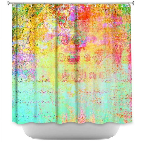 DiaNoche Designs Unique Bathroom Shower Curtains by China Carnella - Hybrid Ocean