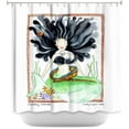 thumbnail image 1 of DiaNoche Designs Unique Bathroom Shower Curtains by Marley Ungaro - Meditating Mermaid, 1 of 1