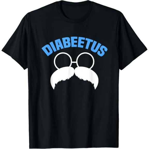Diabeetus Funny Diabetes Awareness Diabetic Beard T-Shirt