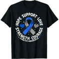 thumbnail image 1 of Diabetes Awareness Diabetic Love SUPPORT T2D T1D Diabetes T-Shirt, 1 of 4