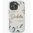 thumbnail image 1 of Diabetes Awareness Ribbon Art N3060 Phone Case for iPhone 17 16 15 14 13 12 11 Pro Max, 1 of 2