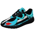 thumbnail image 1 of Diabetes Awareness Shoes Sneakers for Women Men Black Size 12, 1 of 7
