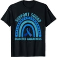 thumbnail image 1 of Diabetes Blue Support Squad Diabetes Awareness T-Shirt, 1 of 4
