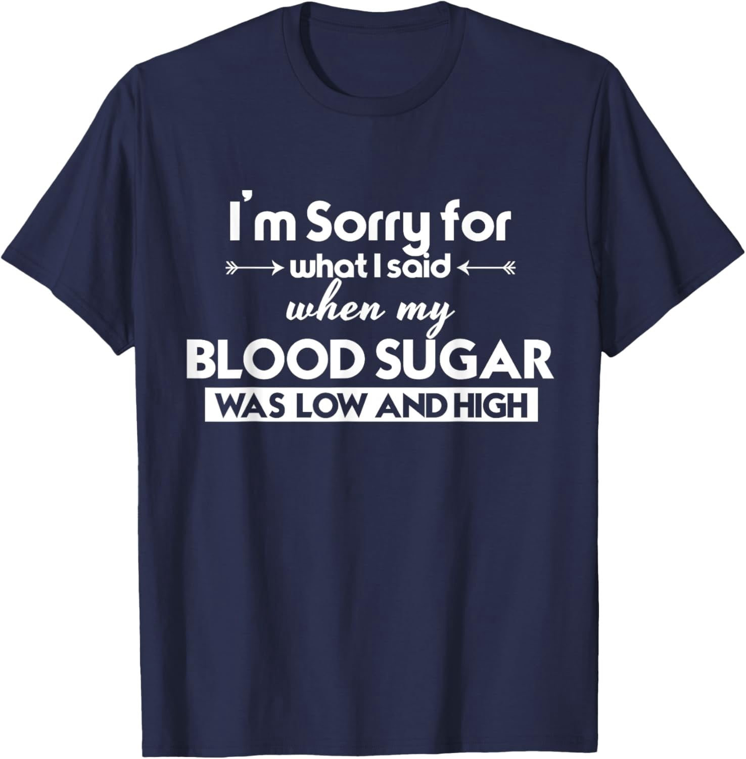 Diabetic Blood Sugar Awareness T-Shirt - Walmart.com