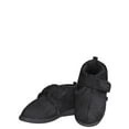 thumbnail image 1 of Diabetic Comfort Slippers, Adjustable House Shoes, Black, Men's Large, 1 of 11
