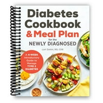 Diabetic Cookbook & Meal Plan (Spiral Bound)