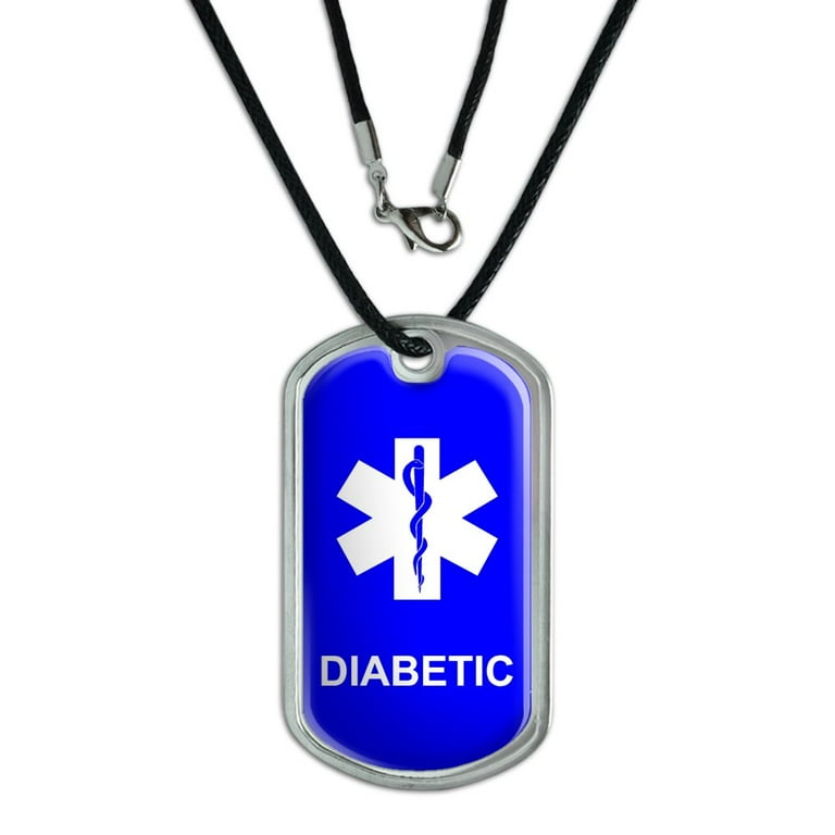 Diabetic dog tag new arrivals