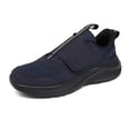 thumbnail image 1 of Diabetic Shoes for Men on Orthopedic Adjustable Sneakers Wide Comfortable Walking Breathable Swollen feet Barefoot Shoe for Relief Foot Pain Neuropathy, 1 of 8