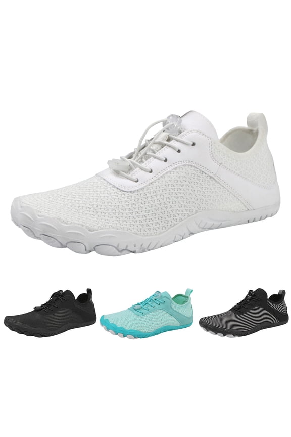 Diabetic Shoes for Men Wide Width Mens Wide Toe Barefoot Shoes Minimalist Walking Shoes Zero Drop Mesh Workout Sneakers Breathable Casual Running Shoes