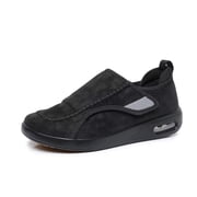 Diabetic Shoes for Men & Women Extra Wide Slip-on Shoes - Adjustable Walking Shoes for Swollen Feet, Elderly Sensitive Feet & Neuropathy, Air Cushion Sole Non-Slip Mules for Indoor & Outdoor