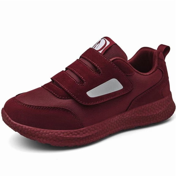 Diabetic Shoes for Men & Women | Extra Wide Width Adjustable Sneakers for Swollen Feet | Soft Sole Orthopedic Slip-On Walking Shoes with Velcro