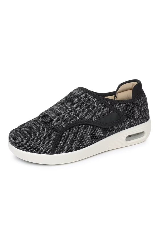 Diabetic Shoes for Men and Women, Extra Wide Adjustable Slip-On Shoes for Swollen Feet, Walking Shoes for Neuropathy, Easy On Off