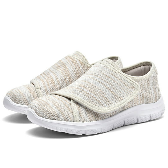 Diabetic Shoes for Women Extra Wide Shoes Width Edema Slip On Walking Sneakers for Elderly Swollen Feet