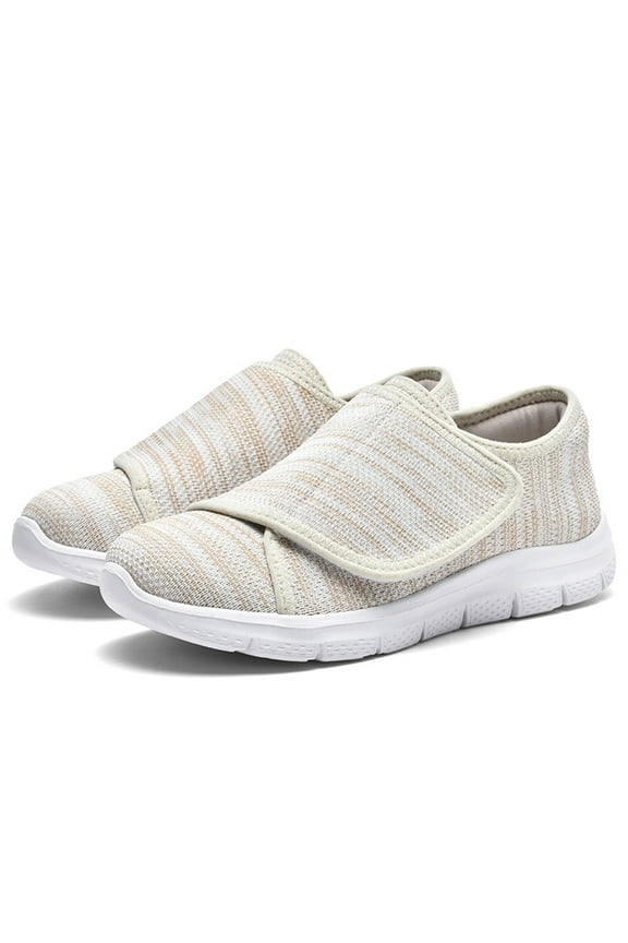 Diabetic Shoes for Women Extra Wide Shoes Width Edema Slip On Walking Sneakers for Elderly Swollen Feet