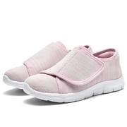LOPSIE Diabetic Shoes for Women Extra Wide Shoes Width Edema Slip On Walking Sneakers for Elderly Swollen Feet