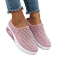 thumbnail image 1 of Diabetic Shoes for Women,Orthopedic Slip-On Walking Shoes with Air Cushion，Comfort Slip On Shoes with Arch Support, Breathable Knit Upper, 1 of 6