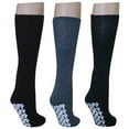 thumbnail image 1 of Diabetic Slipper Socks (6 Pairs, 3 Colors), 1 of 1