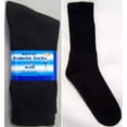 thumbnail image 1 of Diabetic Socks - Adult  Socks Black Color - Size: 9-11,  6 Pairs Pack  -- FREE  USA Shipping-- ( Hs6800B), 1 of 1