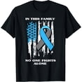 thumbnail image 1 of Diabetic Type 1 T1D Diabetes Awareness USA Flag Gift T-Shirt100% cotton, 1 of 5