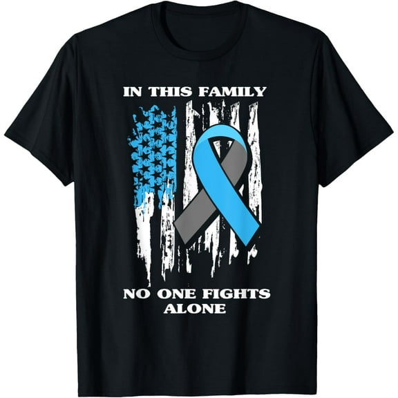 Diabetic Type 1 T1D Diabetes Awareness USA Flag Gift T-Shirt100% cotton