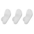 thumbnail image 1 of Diabetic Unisex Slipper Socks White Size 13-15 (3 Pairs), 1 of 4