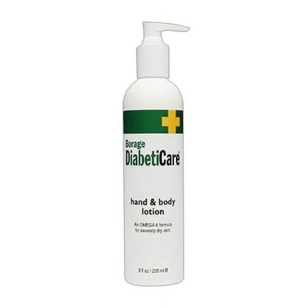Diabeticare Hand And Body Lotion By Shikai Borage - 8 Oz, 2 Pack