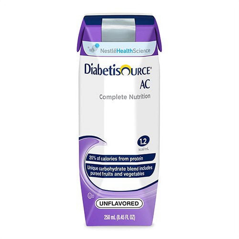 Diabetisource AC 250 mL Carton Ready to Use Unflavored Adult