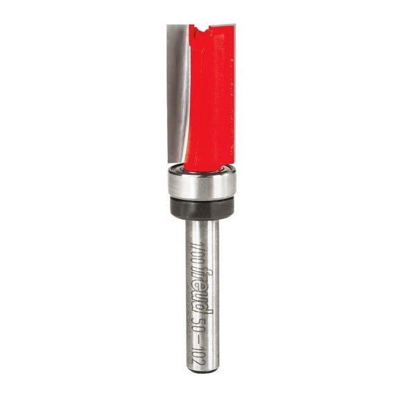 Diablo 1/2 in. Dia. x 2-5/8 in. L Carbide Top Bearing Flush Trim Router Bit