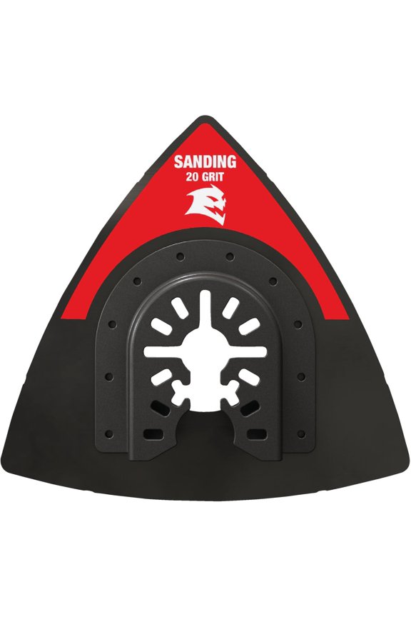 3-1/2 in. 20-Grit Universal Fit Carbide Grit Oscillating Sanding Plate