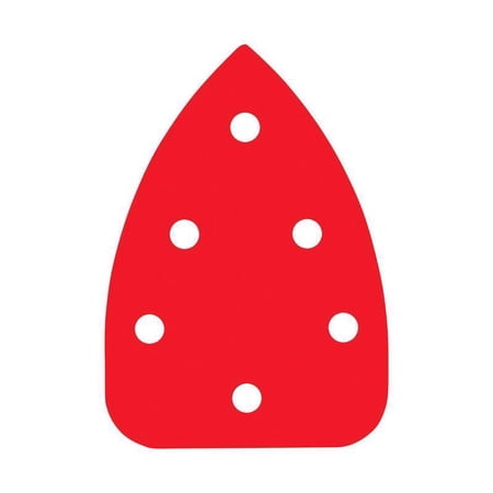 Diablo 5-1/2 In. L X 3-7/8 In. W 120 Grit Fine Aluminum Oxide Mouse Sandpaper 5 Pk