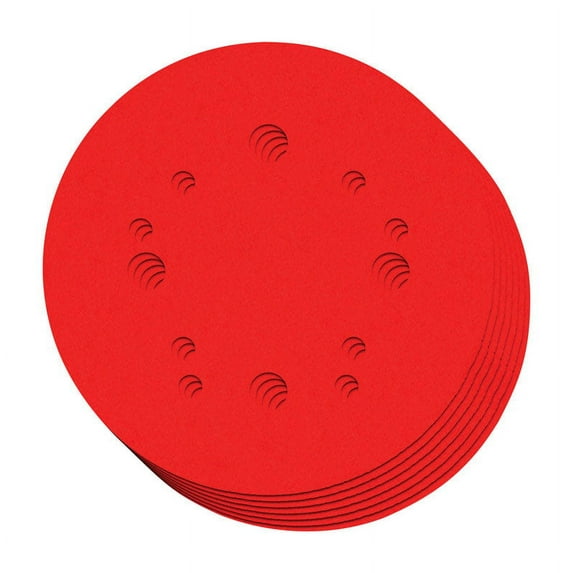 Diablo 5 in. Ceramic Blend Hook and Lock Sanding Disc Kit Assorted Grit Assorted 7 pc.