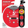 thumbnail image 1 of Diablo 5 in. Ceramic Blend Hook and Loop Sanding Disc 180 Grit Very Fine 4 pk, 1 of 4