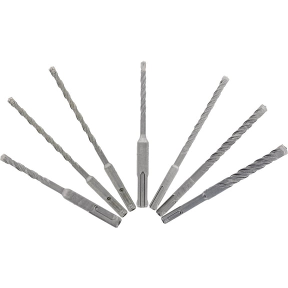 Diablo 7-Piece Rebar Demon Masonry Drill Bit Set - Pack of 12