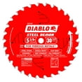 thumbnail image 1 of Diablo Steel Demon Ferrous Metal-Cutting Saw Blade, 5 3/8in. x 30 Tooth, Model# D0530F, 1 of 2