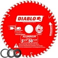 thumbnail image 1 of Diablo D053850NMX Circular Saw Blade, 5-3/8 in Dia, 20 mm Arbor, 50-Teeth, Carbide Cutting Edge, 1 of 2