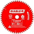 thumbnail image 1 of Diablo D0552N Circular Saw Blade, 5-7/8 in Dia, 5/8 in Arbor, 52-Teeth, Carbide Cutting Edge, 1 of 2