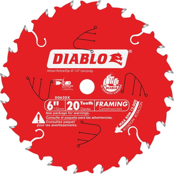Diablo D0620X Rim Saw Blade