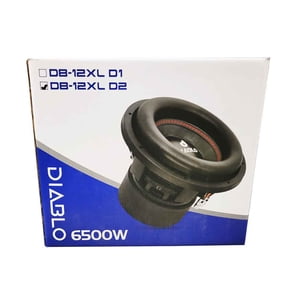 Diablo DB-12XL D2 12" 6500W Peak Dual 2-Ohms Voice Coil DVC Car Audio Subwoofer