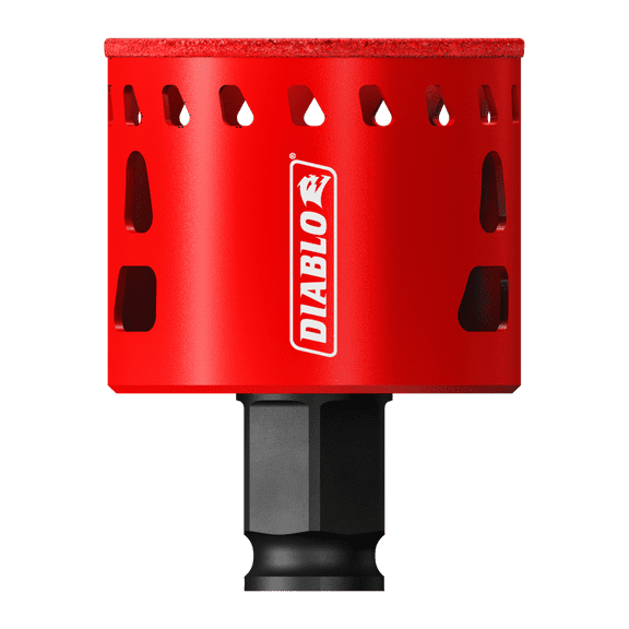 2 In. Diamond Grit Hole Saws. Diablo's High-Performance Diamond Grit H, Each