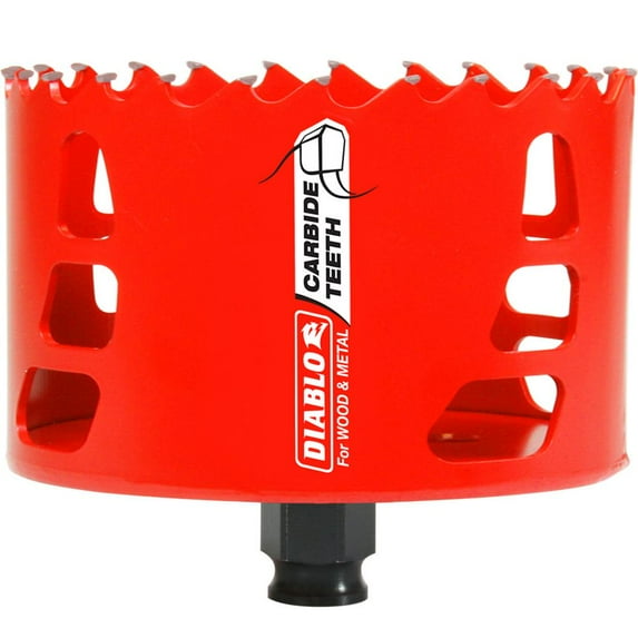 Diablo DHS6000CT Hole Saw, 71 mm D Cutting, Carbide Cutting Edge